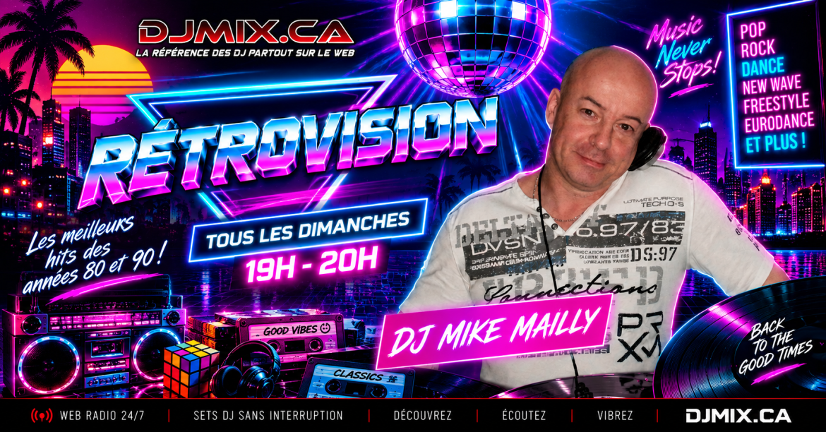 nouvelle pub retrovision Djmix.ca
